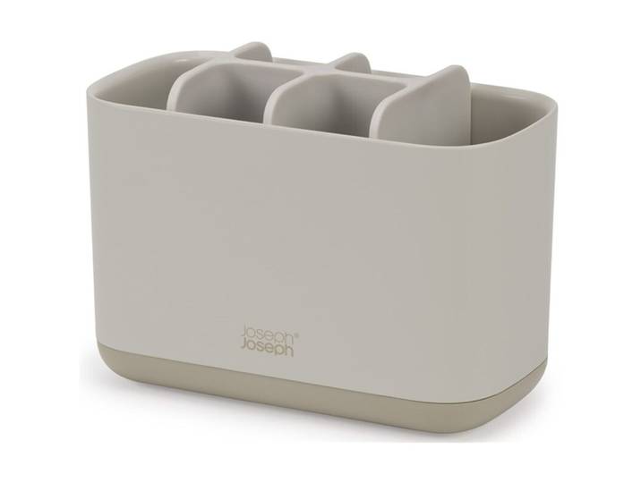 Zahnbecher Joseph Joseph Beige Kunststoff 12.8 cm - Farbe: ecru - Material: ABS Kunststoff - Zahnbecher