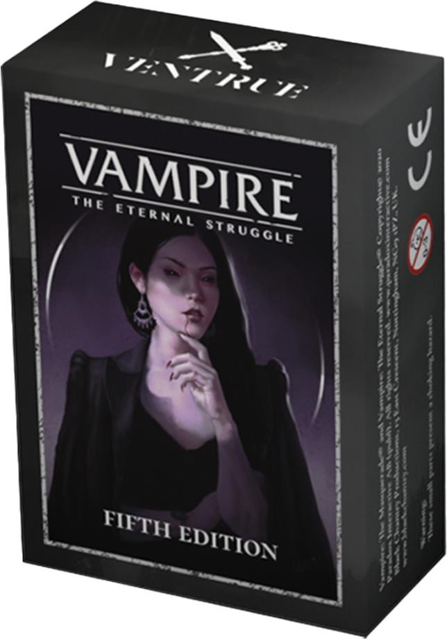 Black Chantry Productions Vampire: The Eternal Struggle 5e editie Ventrue kaartenbundel Engelstalige editie