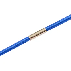 100 SPRINTIS Gummizugschnur, blau, 100 Stück, 410 mm, elastische Kordel mit Metallsplint, für DIN A5 Hochformat & DIN A4 Querformat, Kunststoff, Kautschuk