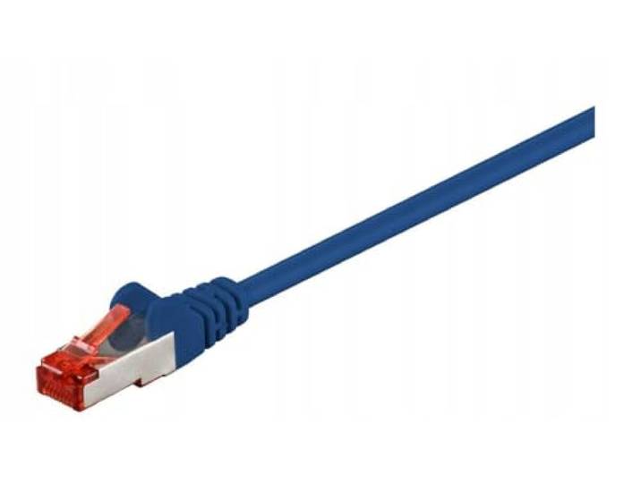 Microconnect SSTP CAT6 5M netwerkkabel blauw