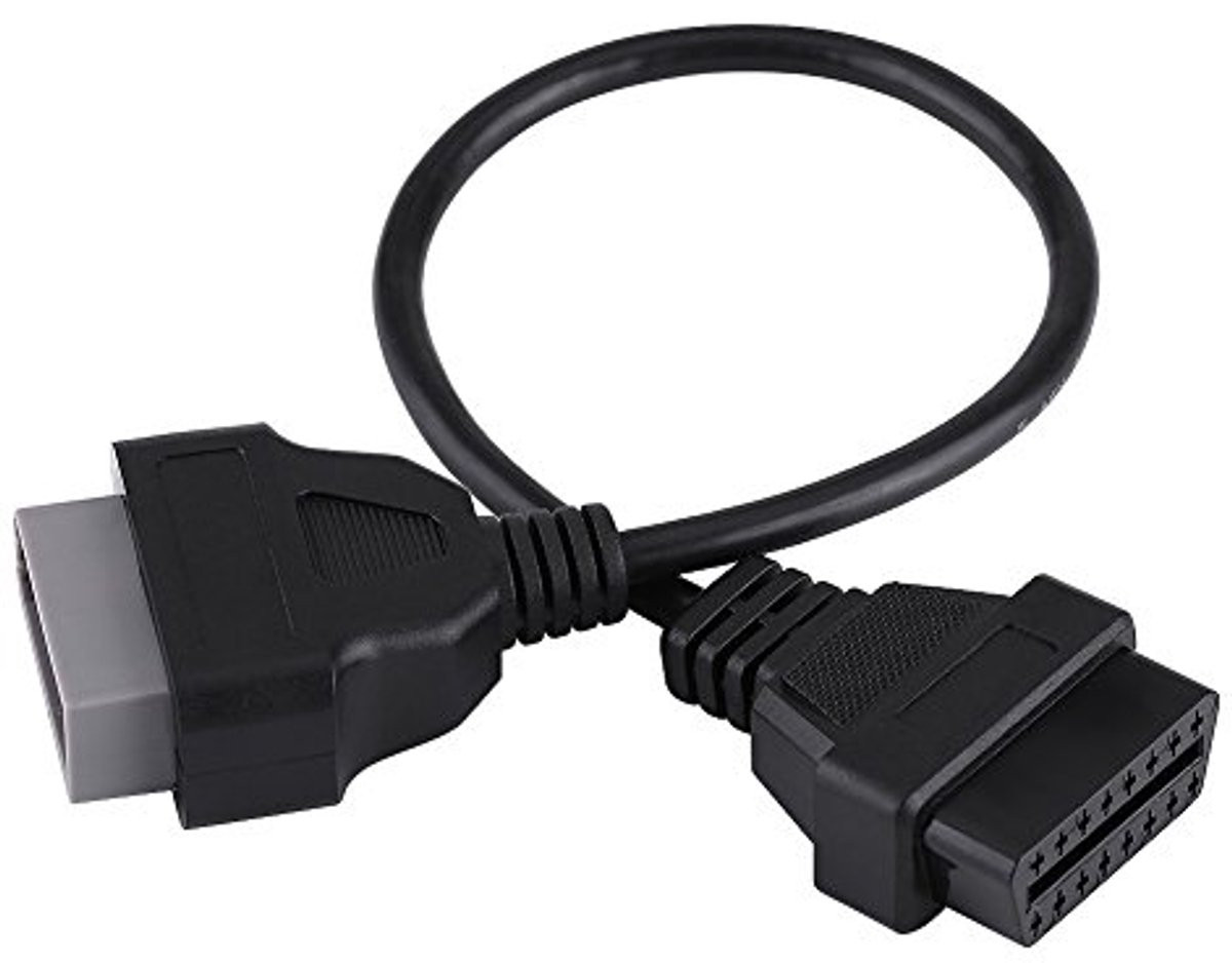 16-pins naar 14-pins OBD2 adapterkabel voor professionele diagnose