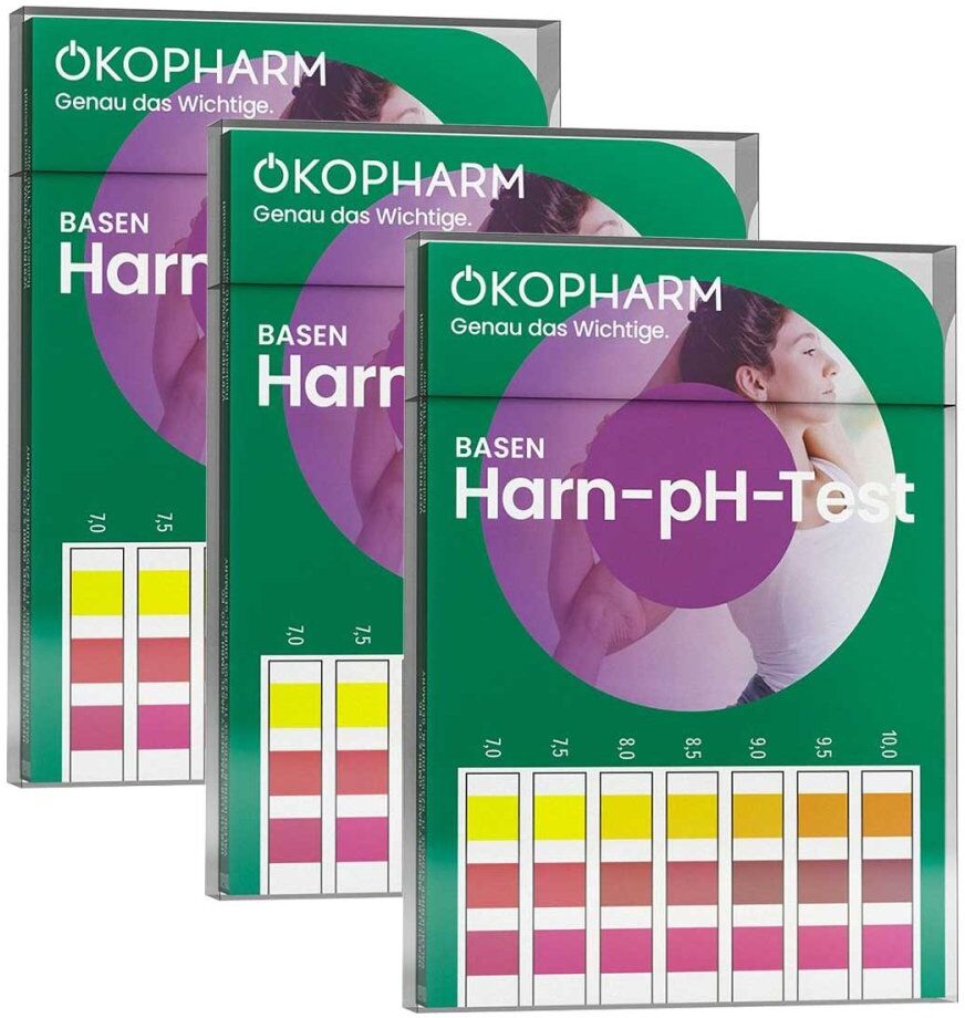 Ökopharm für den Basen-Haushalt Harn-Test 3x25stk