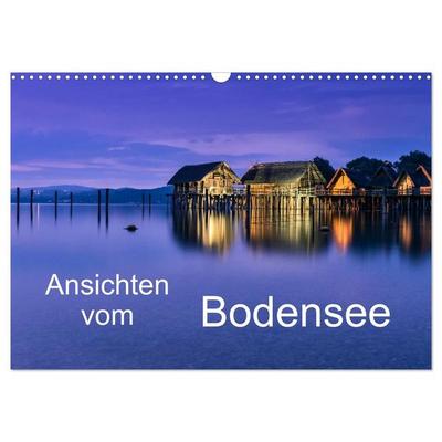 Ansichten vom Bodensee (Wandkalender 2027 DIN A3 quer), CALVENDO Monatskalender