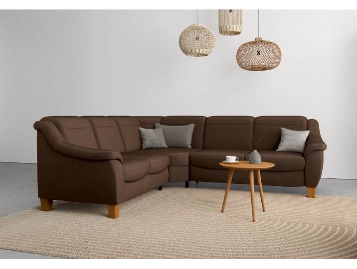OTTO home Ecksofa Caldera L-Form, Federkern, optional Kopfteilverstellung, Schlaffunktion & Bettkasten