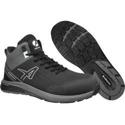 Sicherheitshochschuhe S3S "VIGOR 2 IMPULSE BLACK MID" Dual Impulse - 38 - schwarz