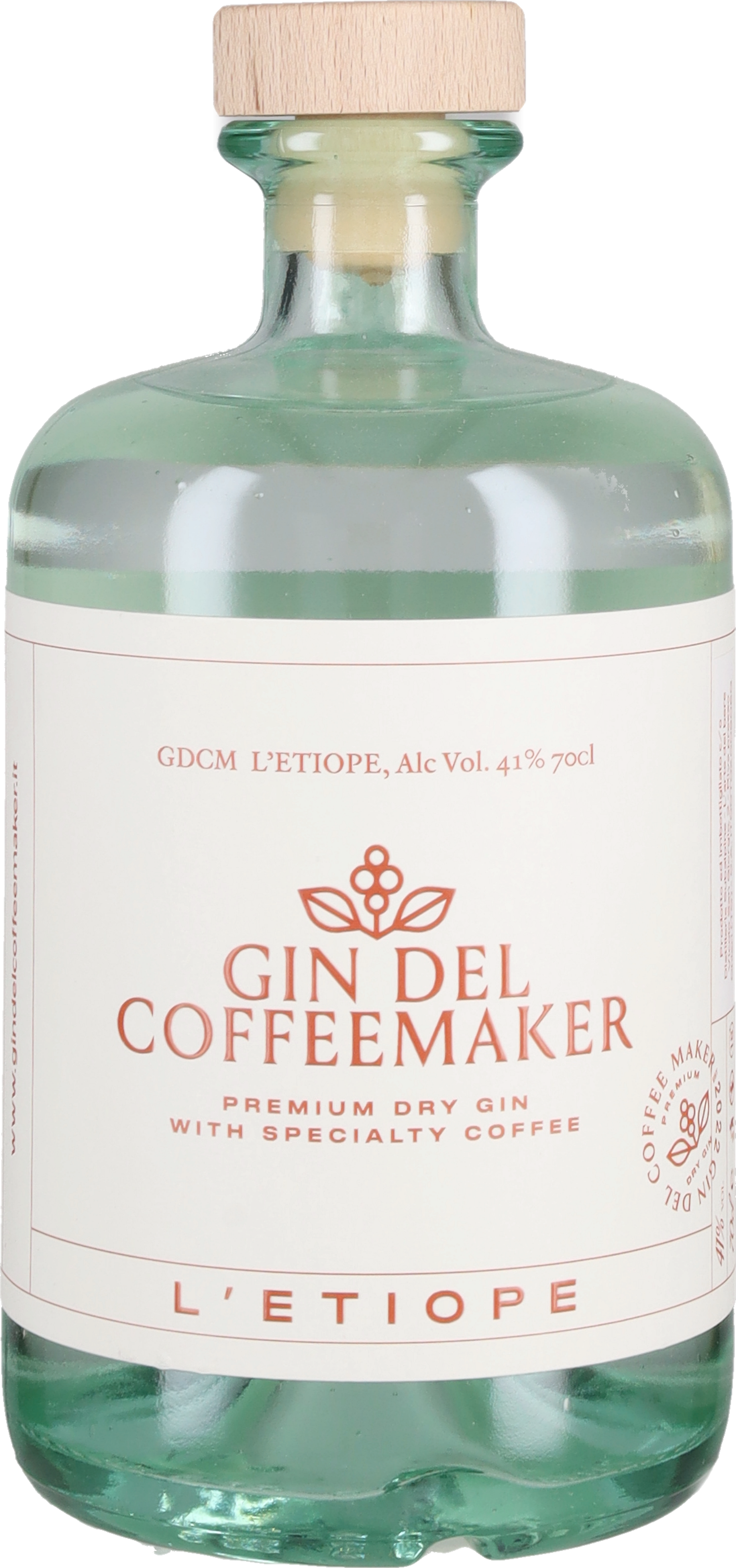 Bottega del Coffeemaker Gin Premium Dry 'L'Etiope' Del Coffeemaker