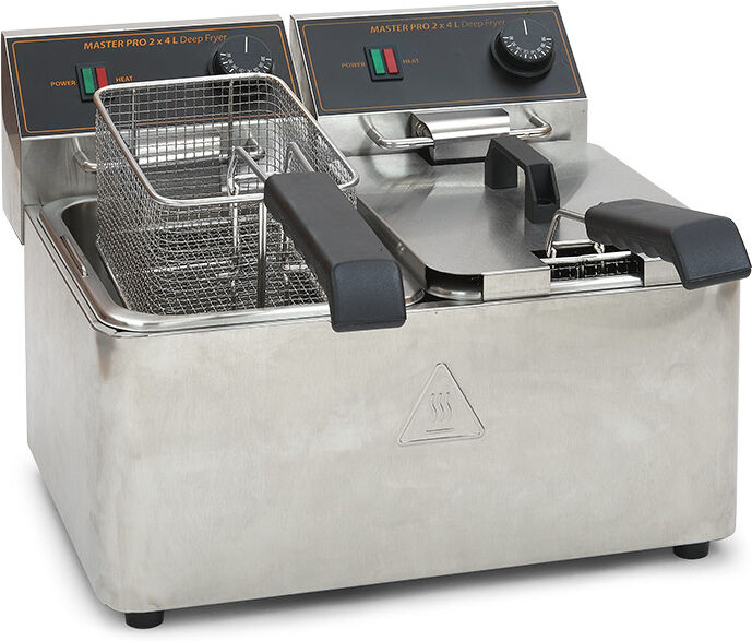 Horecatech Friggitrice 2 cestelli 8 + 8 l