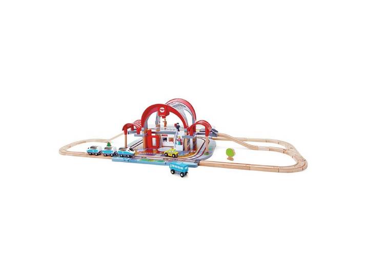 Hape Spielzeug-Eisenbahn E3725 Großstadtbahnhof