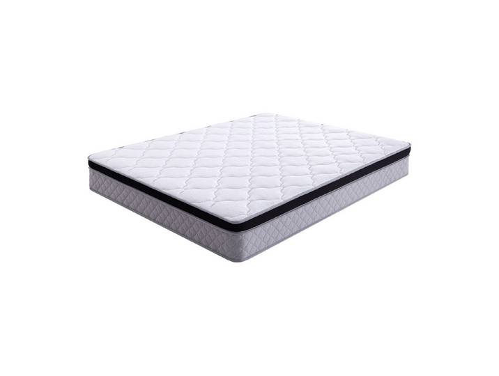 Federkernmatratze, Flieks, 25 cm hoch, Gerollte Matratze 140×200cm, Härtegrad: H3, mit ergonomischen Modulen