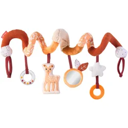 Sophie la girafe 5 Sinne Kinderwagenkette Activity-Spirale Reh Fanfan, braun