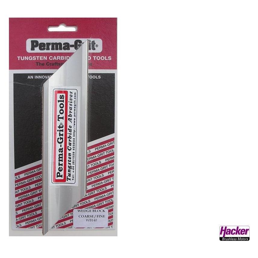 Perma-Grit schleifklotz 2-seitig 140mm 45° abgeschrägt (45° abgeschrägt) (PG1041)