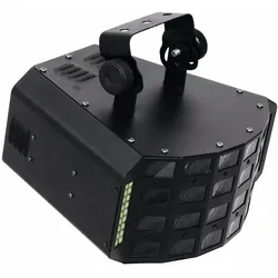 Eurolite LED D-30 Hybrid Strahleneffekt (3 W, LED), Scheinwerfer, Mehrfarbig