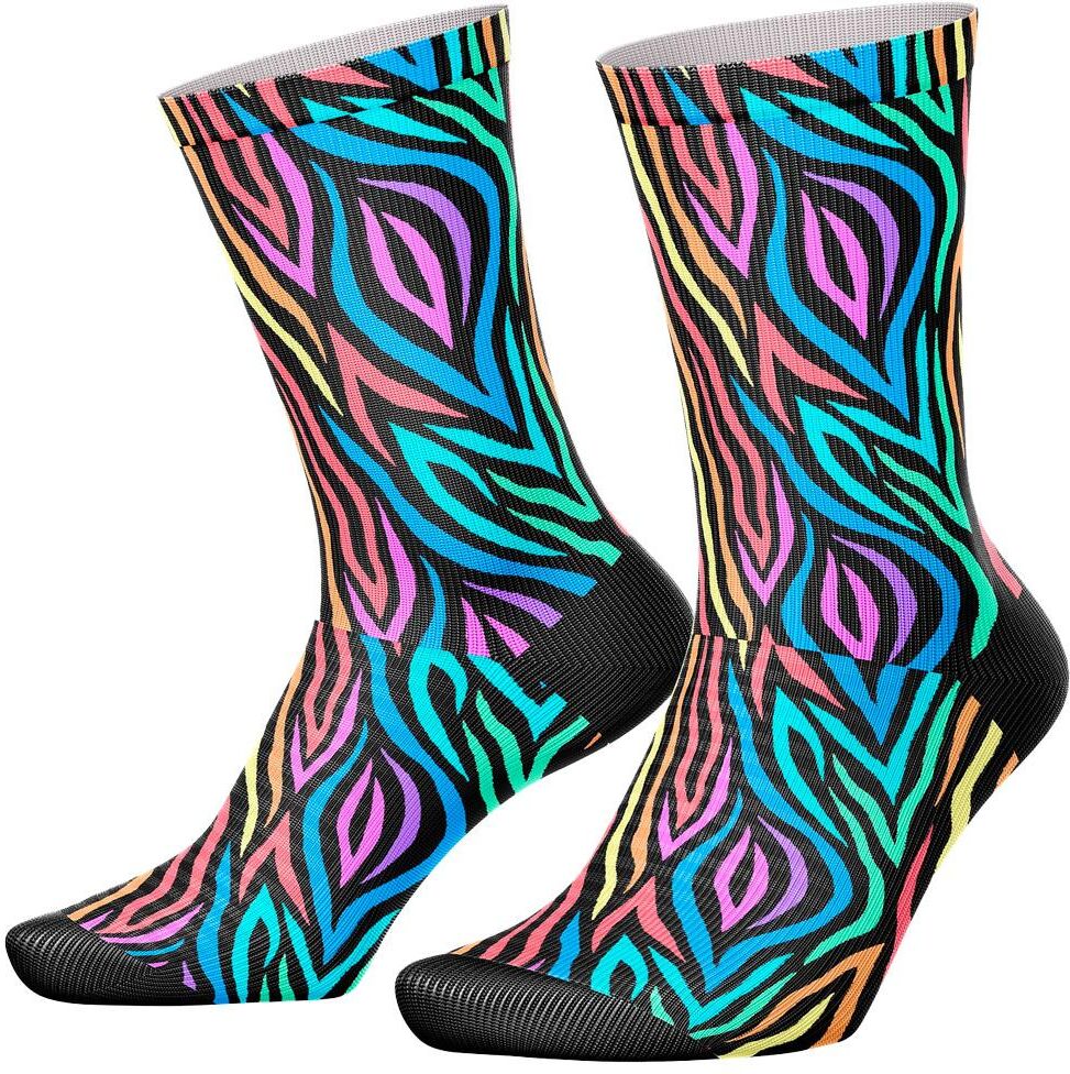 Curlynak  - Running High Socks Multitiger - 35-38 - Chaussettes de trail
