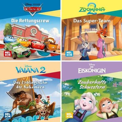 4er-Set Maxi-Mini 62: Disney, Set von , Nelson, 978-3-8451-3189-4