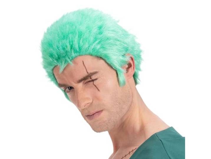 Chaks - Zoro-pruik, anime-kostuumaccessoire