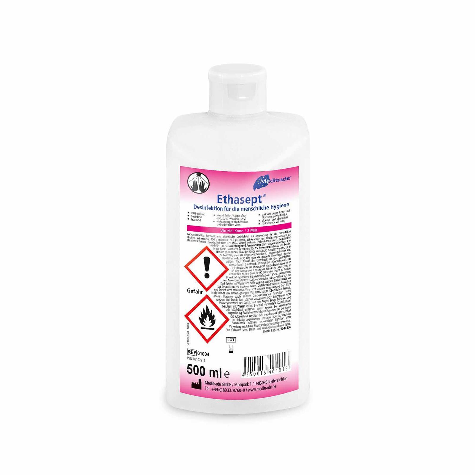 Meditrade® Desinfektionsmittel Ethasept® 500,0 ml 001004