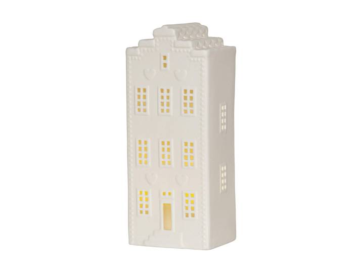 LED Dekoobjekt Star Trading Tisch Dekoration VINTER , weiss (weiß), H: 21cm, Leuchten, LED Dekoobjekt