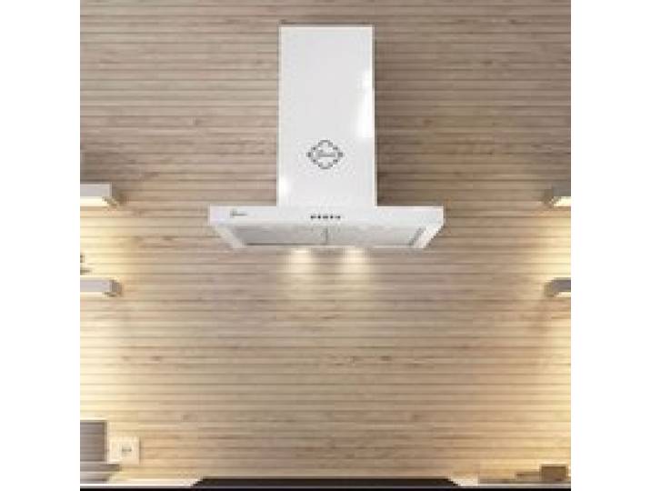 Hotte murale - GURARI - GCH F 461 WH 6 - 60 cm - 1000 m³/h - Évacuation & recyclage