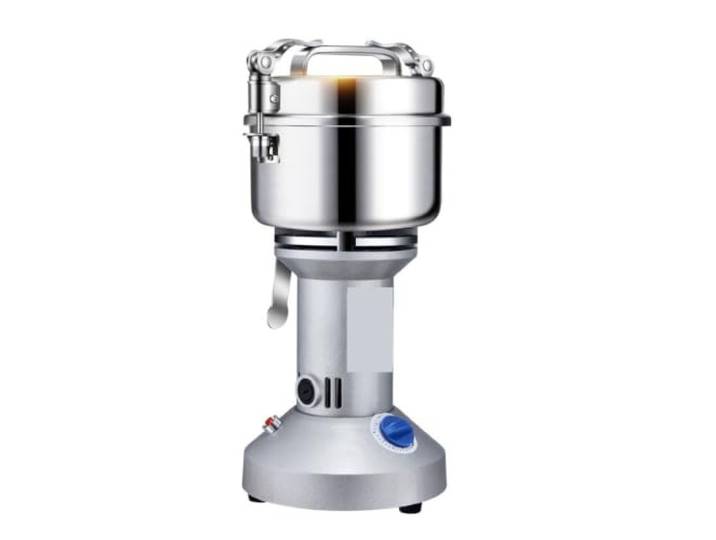 Mahlwerk, Elektrische Getreidemühle aus Edelstahl, 750 g, für Zuhause mit feinem Pulver