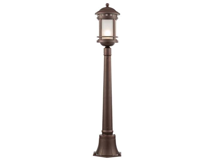 Maytoni Wegeleuchte, Braun, Metall, Glas, 22.5x105x22.5 cm, CE, gleichmässige Lichtverteilung, Lampen & Leuchten, Aussenbeleuchtung, Wegbeleuchtung