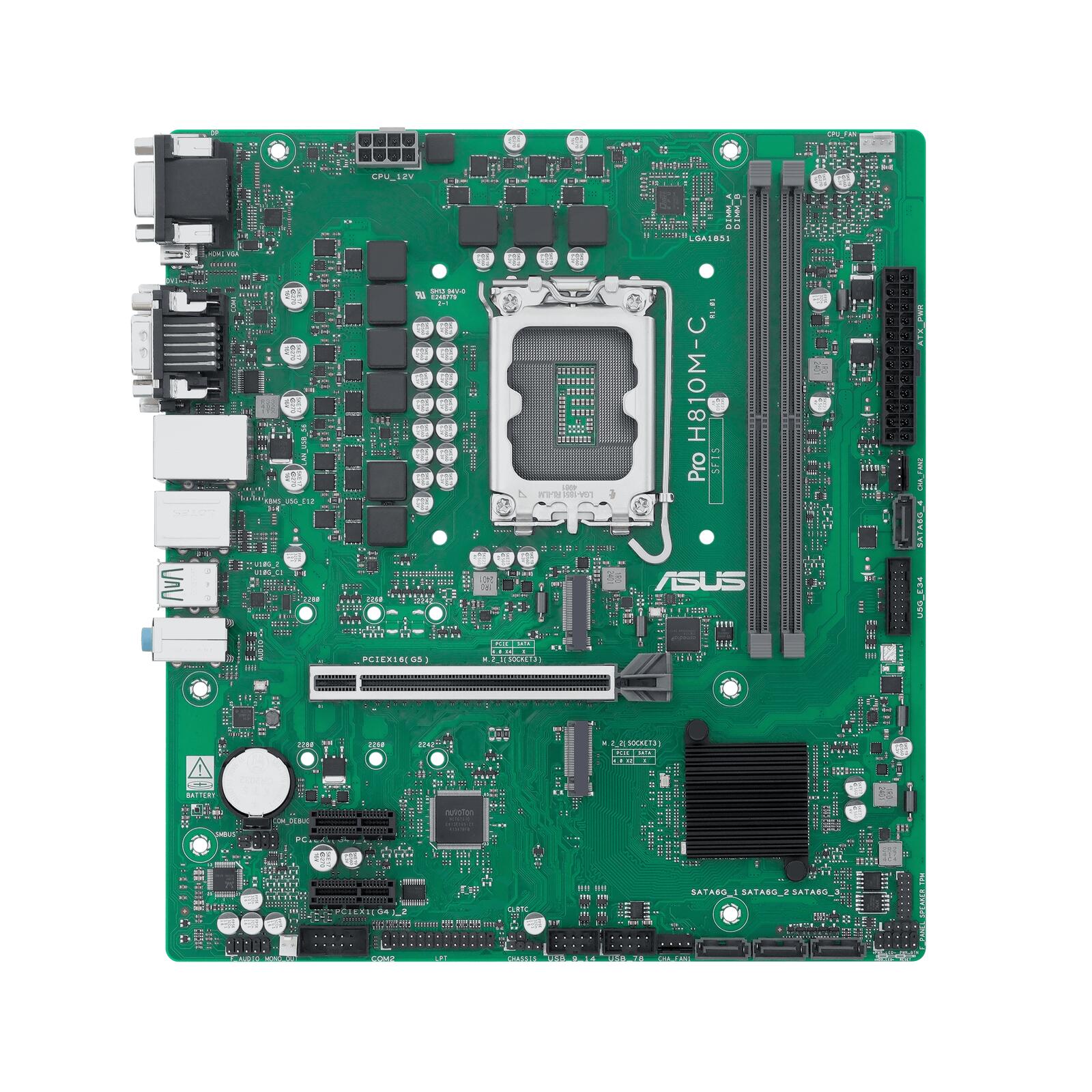 ASUS PRO H810M-C-CSM Business Mainboard 90MB1KHP-M0EAYC