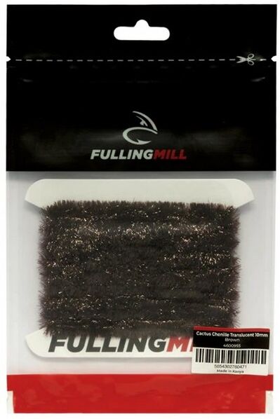 Fulling Mill Cactus Chenille Translucent 15mm-Brown