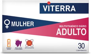 Viterra Suplemento Alimentar Multivitamínico Mulher 30 comprimidos