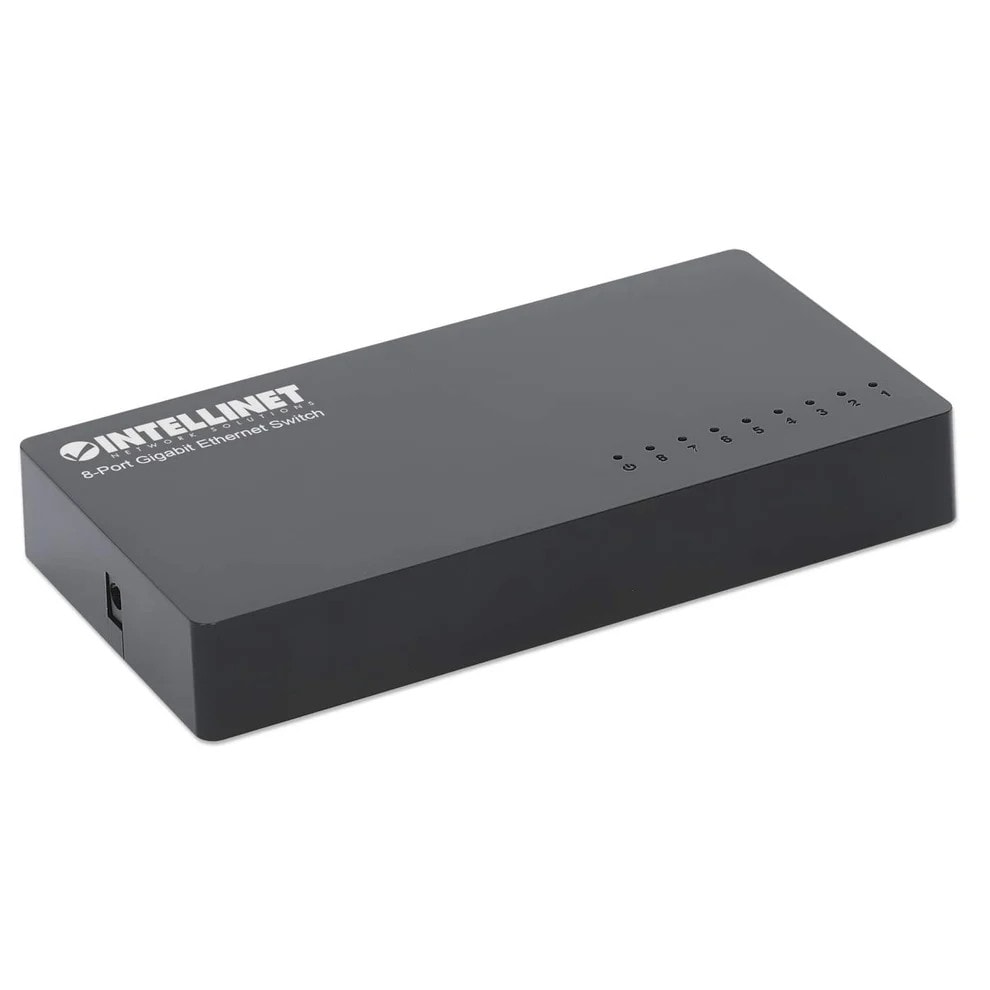 Intellinet 8-Port Gigabit Ethernet Desktop Switch 561754