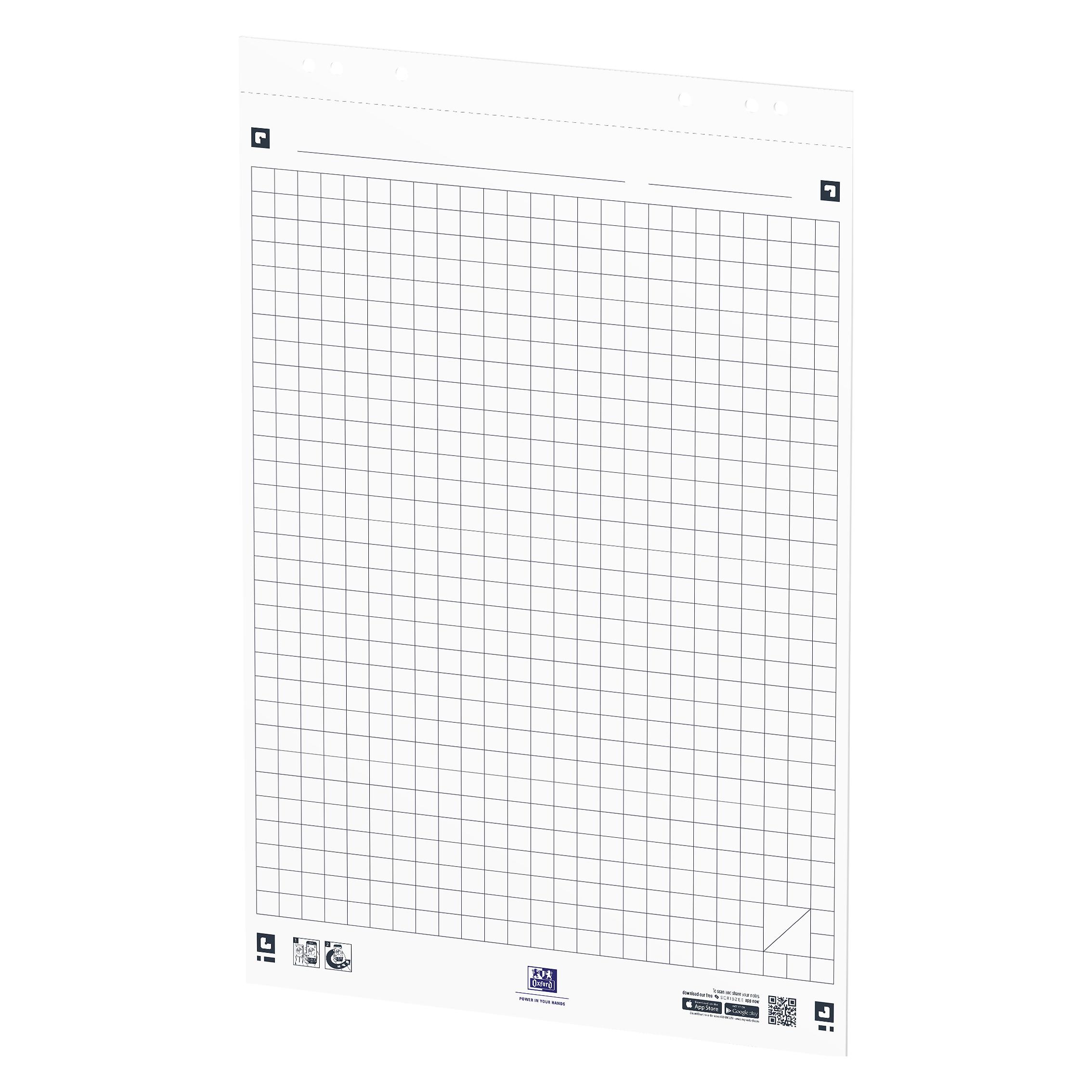 Oxford Smart Charts Flipchart 65x98cm 25mm kariert (400096278)