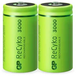 GP Baby Akku "ReCyko" C/LR14 1,2V 3000mAh 2er Blister