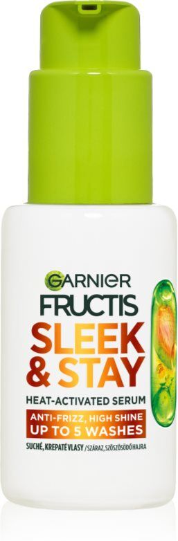 Garnier Fructis Keratin Sleek sérum pour cheveux secs et abîmés 50 ml