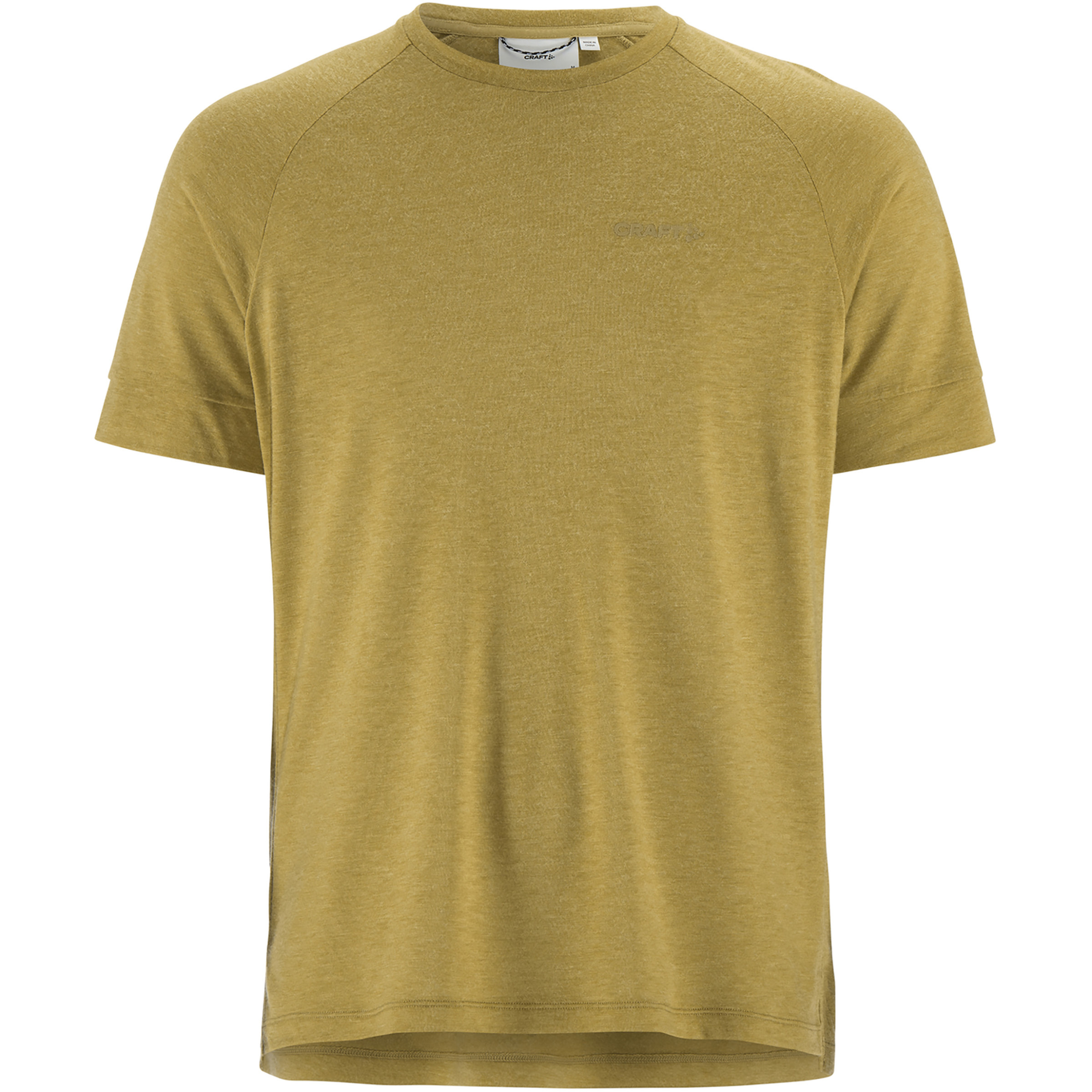 Craft Pro Trail Wool Herren Laufshirts oliv Größe S Trekking Hautfreundlich
