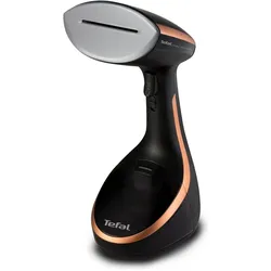 Tefal Tragbare Dampfbürste DT9100, Dampfglätter, Kupfer, Schwarz
