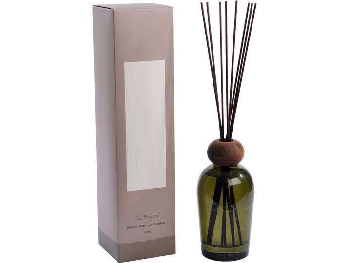 Diffusor Sarina grün 500 ml - Material: Glas/Holz - Diffusor
