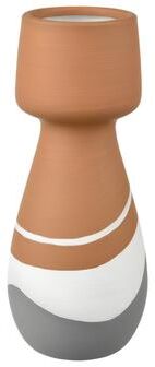 Atlas Lighting and Home Atlas Eko Neutral Painted Terracotta Vase