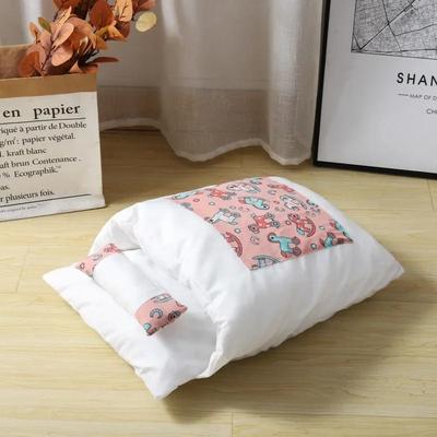 Inspired Finds Kawaii Cozy Cat Cave Bed House For Cats & Small Pets pink s