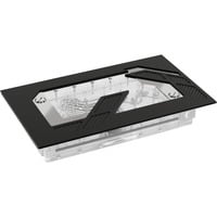 Apex Distroplate, Verteiler schwarz/transparent, mit Apex Pumpe