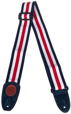 "Levys Classic Cotton Strap 2"" RWB Rouge"