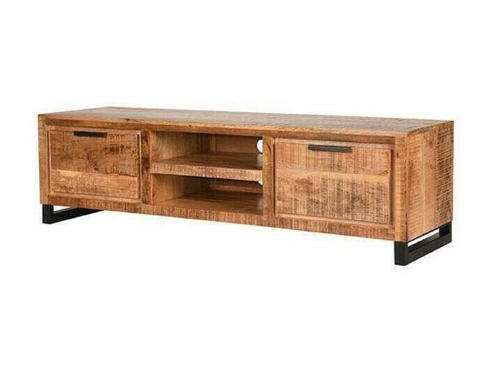 LABEL51 TV-meubel Glasgow Mangohout, 160cm - Rough