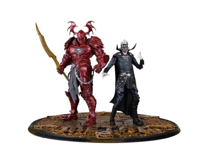 McFarlane DC Multiverse Collector Edition Actionfiguren 2er-Pack #04 Batman who Laughs (Knight Armor) & Merciless (Dark Multiverse) 18 cm
