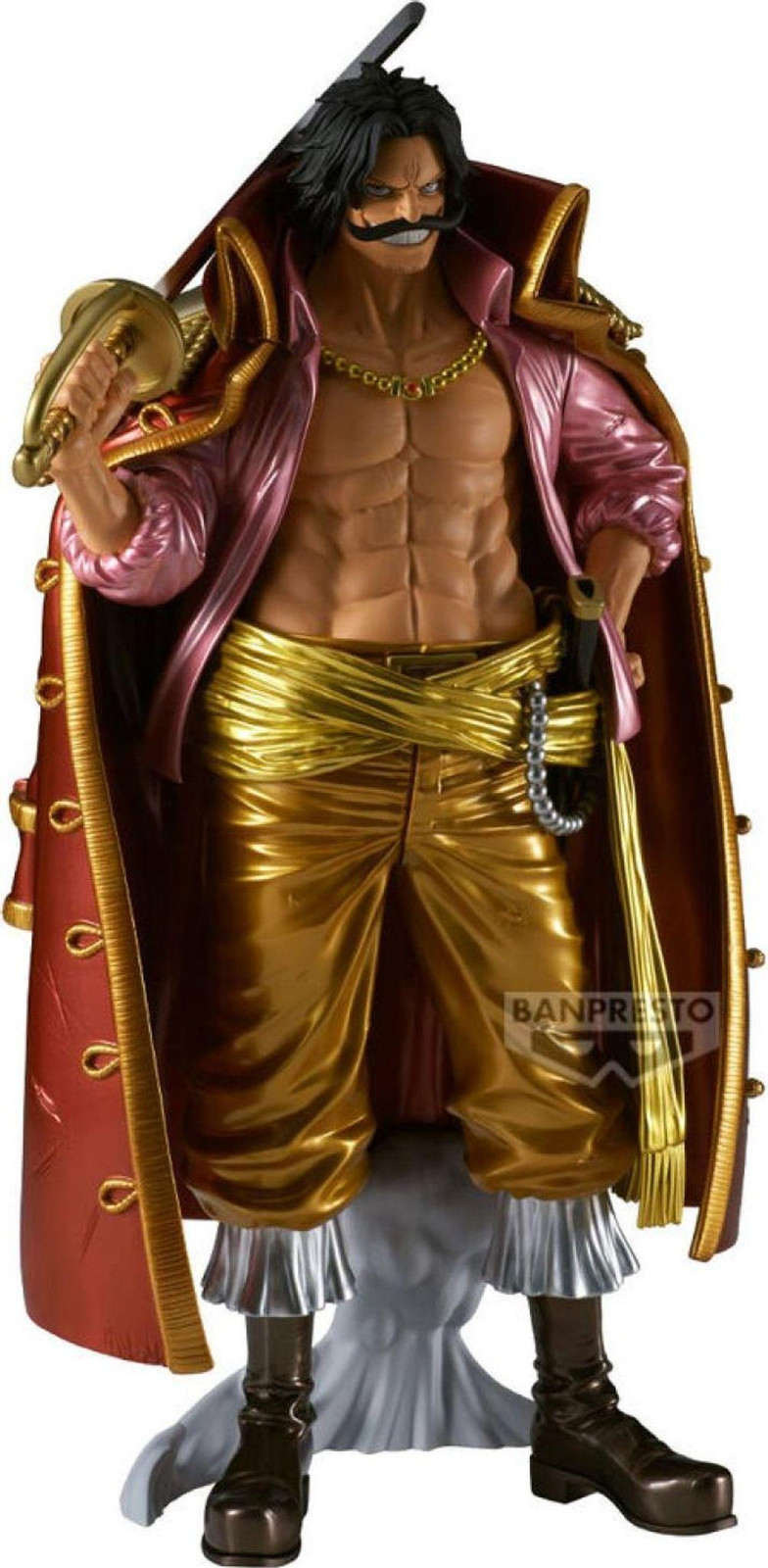 Banpresto The Metallic One Piece – Gol D. Roger Figuur, 30 cm