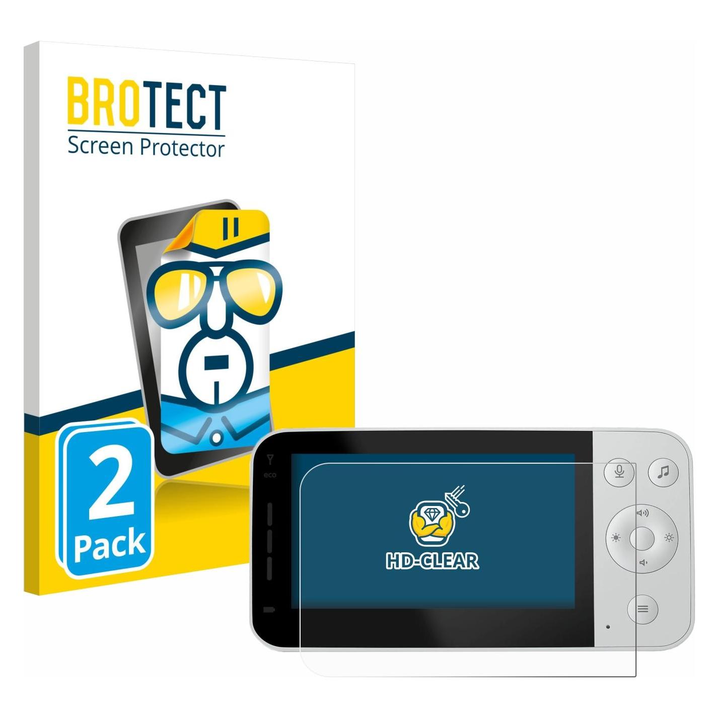 Brotect Schutzfolie für Philips Avent Connected SCD923 Displayschutz Displayschutzfolie Folie Klar (1849300)