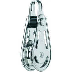 Sprenger Block mit Gleitlager, A2, für Drahtseil max.6mm, mit Bügel
