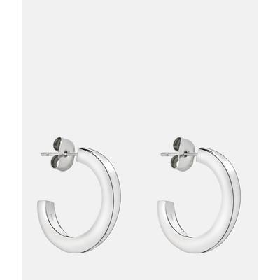 Paar Creolen LIEBESKIND BERLIN "Schmuck Geschenk Edelstahl Ohrringe The Love Bond", silber (silberfarben), Ohrringe, Damen, Edelstahl