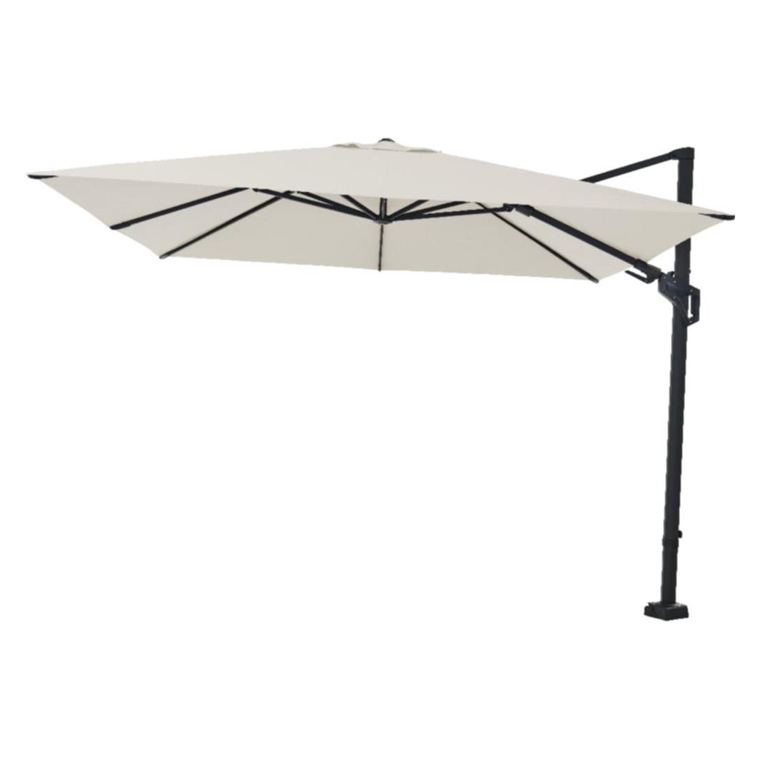 Siena Garden FAGUS N+ Ampelschirm 300x300 Bezug 100% Polyester PA-beschichtet, 250g/m² natur, UPF 50+ (2.96 m) (W30107)