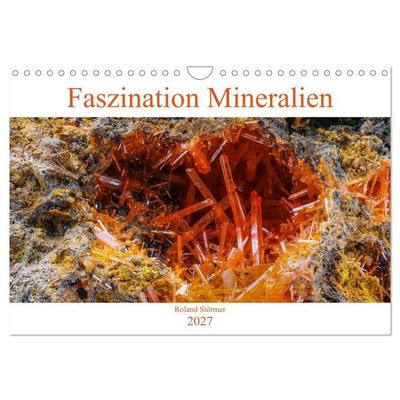 Faszination Mineralien (Wandkalender 2027 DIN A4 quer), CALVENDO Monatskalender