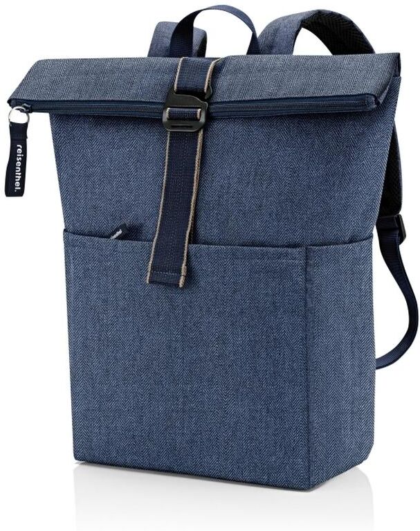Freizeitrucksack REISENTHEL "Rucksack Rolltop Backpack", blau (dunkelblau), Rucksäcke, Damen, Freizeitrucksack dunkelblau Einheitsgröße