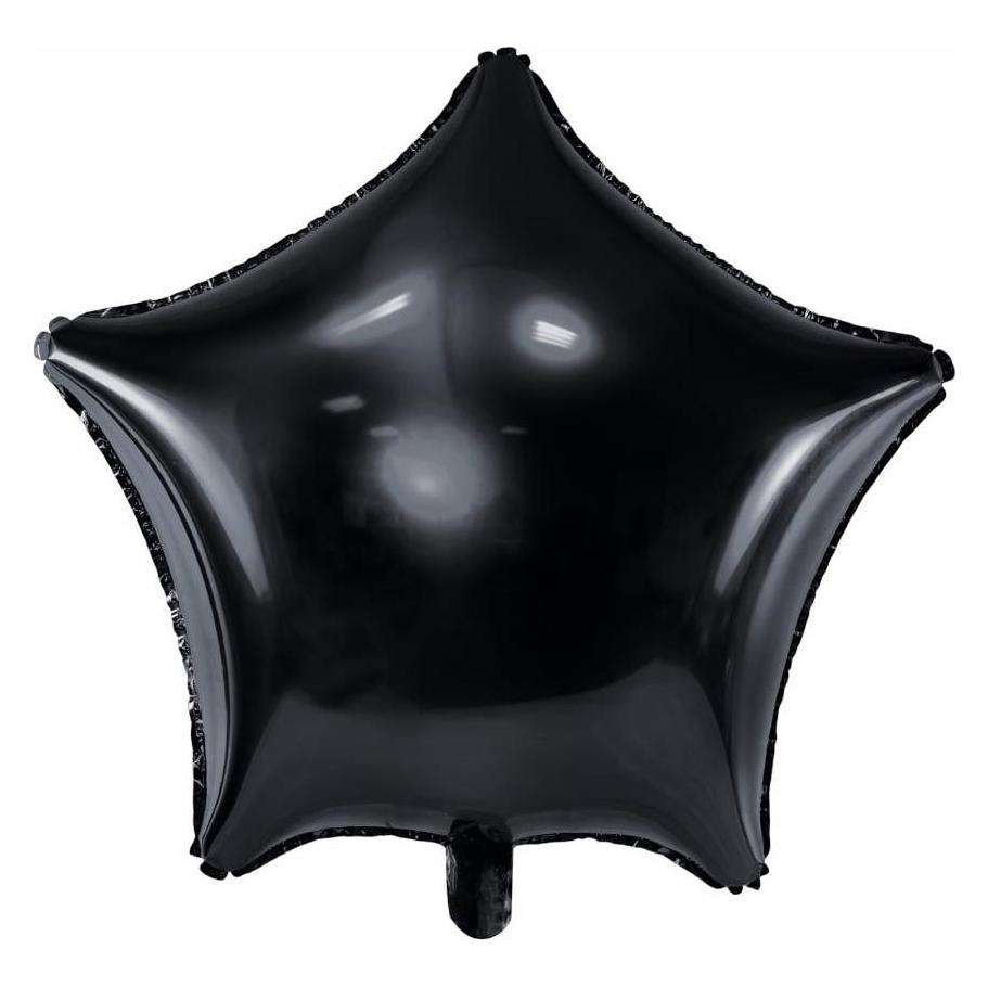 Partydeco Sternballon Schwarz 48cm (1x) (PARX1251)