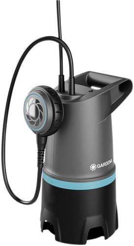 GARDENA 09017-47 2in1 Schmutzwasser-Tauchpumpe 20000 BASIC Schmutzwasser-Tauchpumpe 20000 l/h 9m