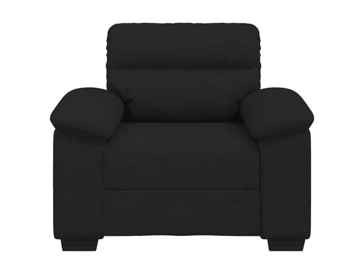 Noir Fauteuil Relax - CLOUD - Fauteuil Chaise-Canapé noir 100x81x84cm tissu Hot72667640